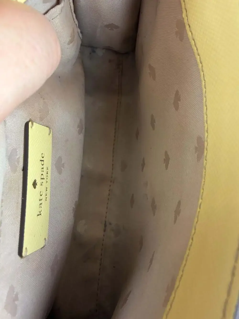 Kate Spade New York Laurel Way Greer Crossbody Bag in Daybreak Yellow
